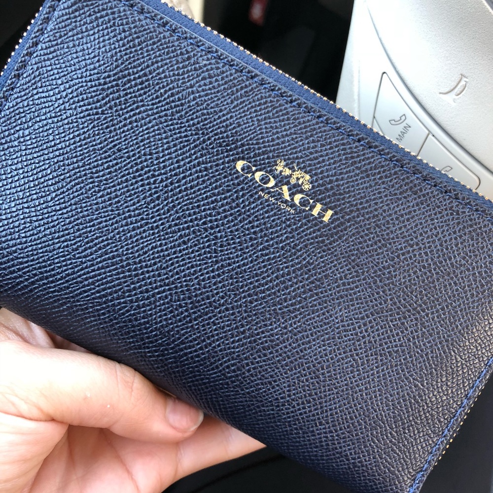 COACH Double Zip Wallet
